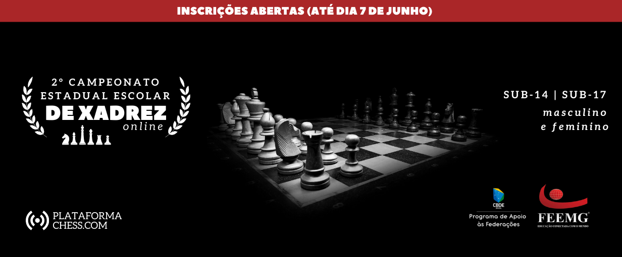 I CAMPEONATO DE XADREZ ESCOLAR ONLINE 