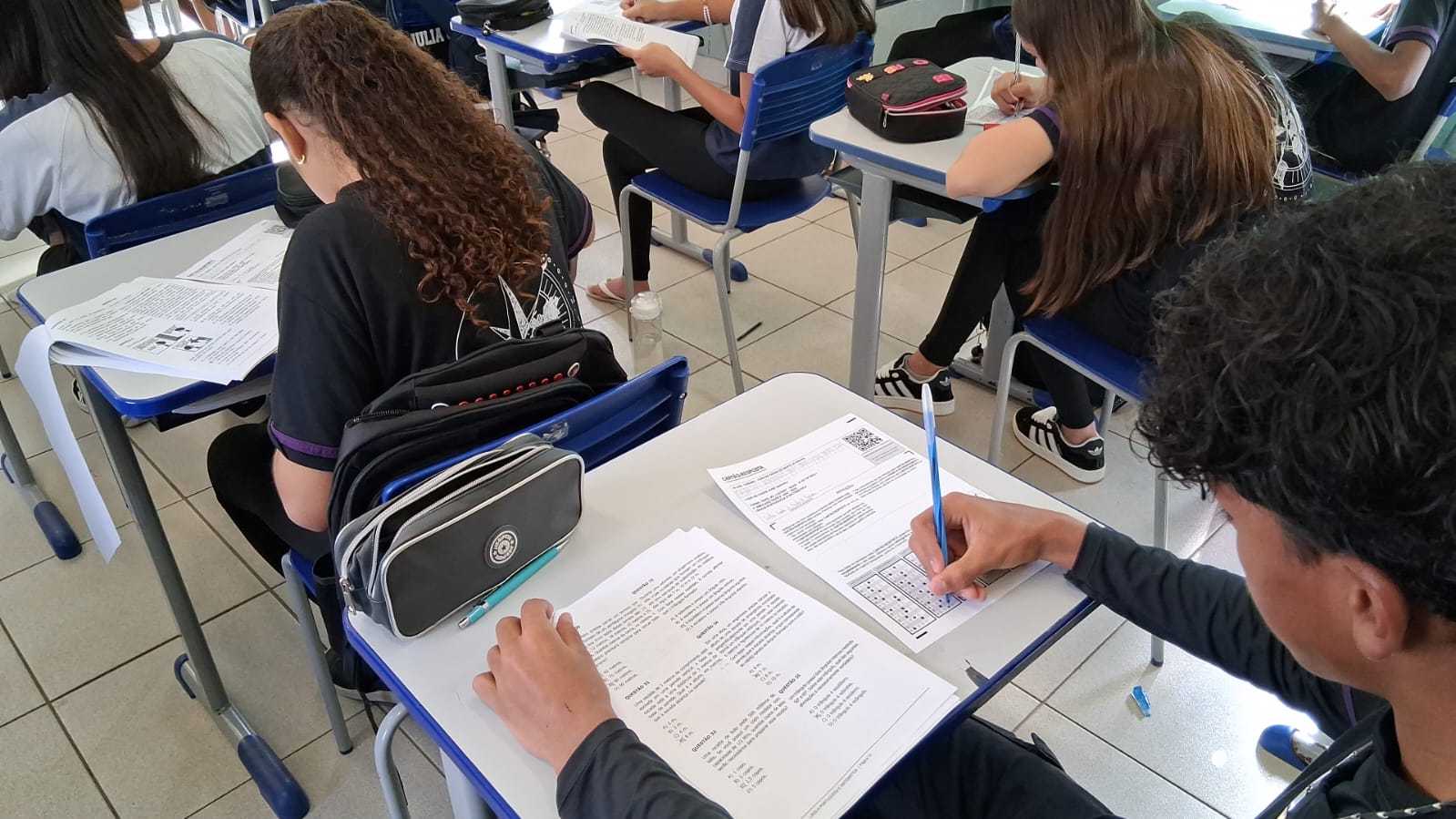 Secretaria de Educação aplica terceiro simulado do Saeb para estudantes da rede estadual