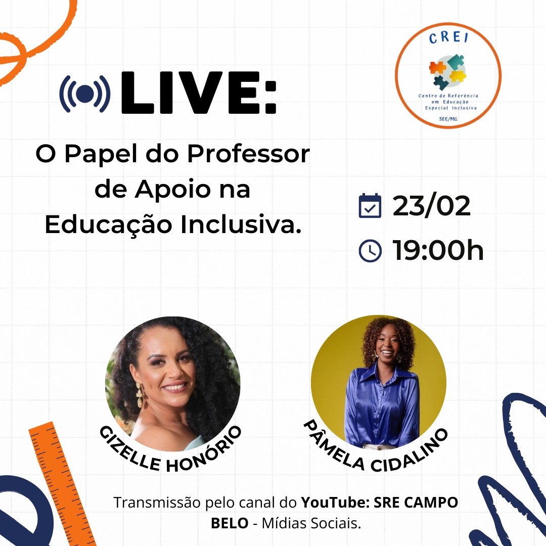 LIVE: O Papel do Professor de Apoio na Educação Inclusiva