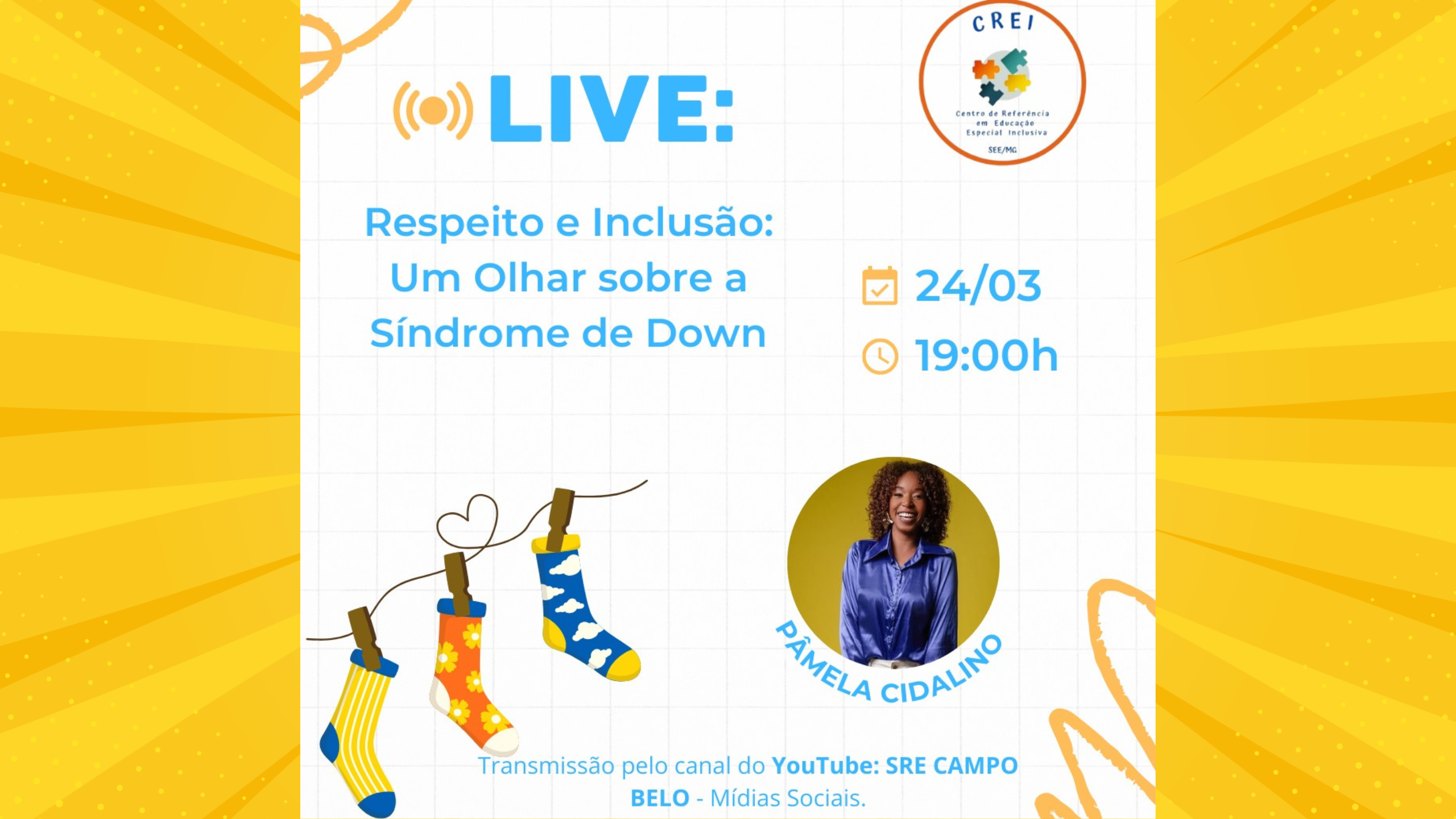 LIVE: Respeito e Inclusão: Um Olhar Sobre a Síndrome de Down