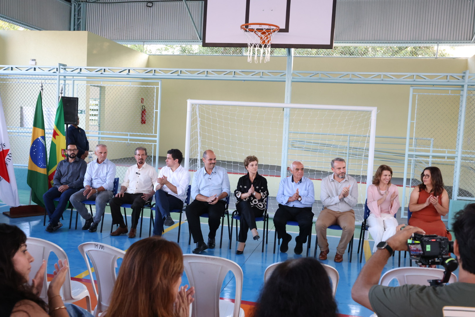 Governo de Minas inaugura quadra poliesportiva em Andradas e fortalece infraestrutura escolar