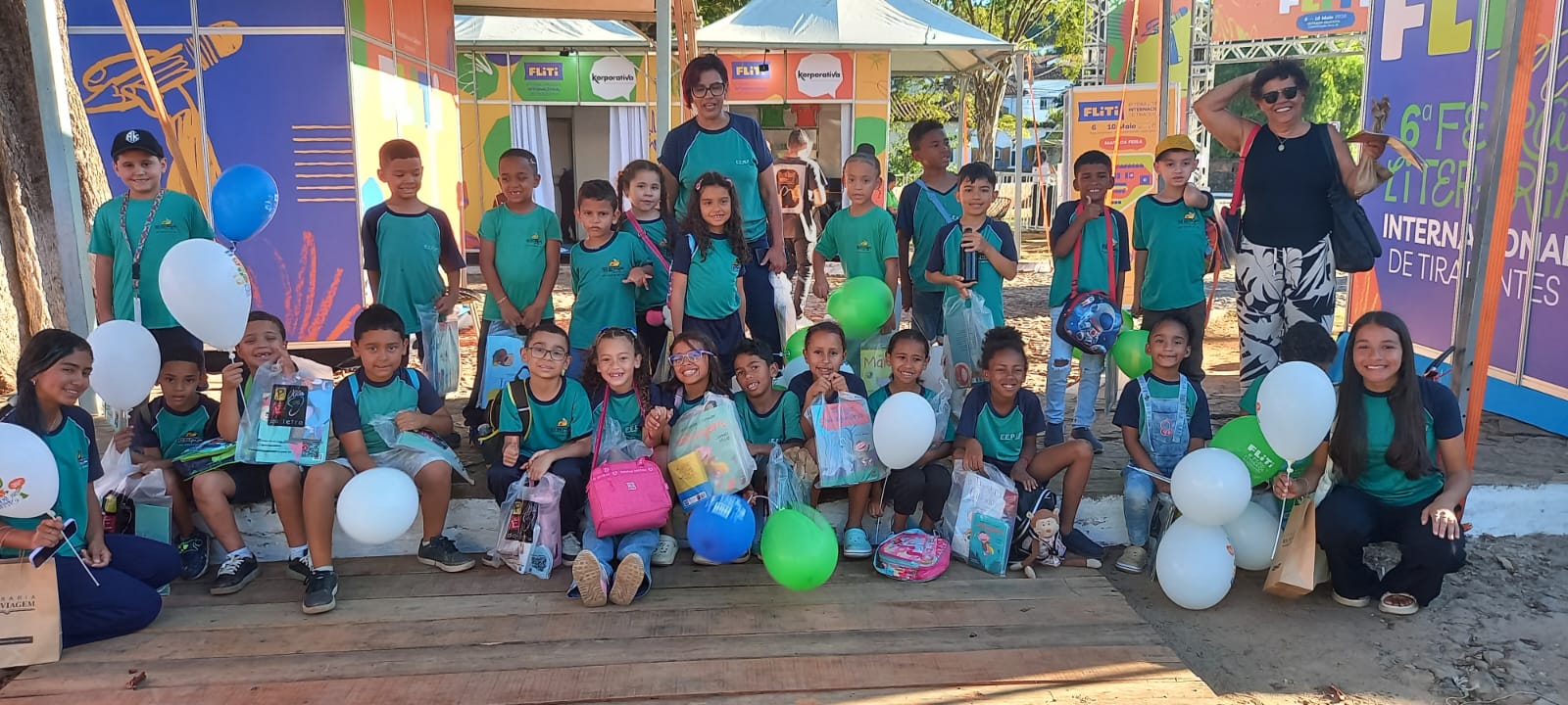 SEE/MG participa pela primeira vez da Feira Literária Internacional de Tiradentes