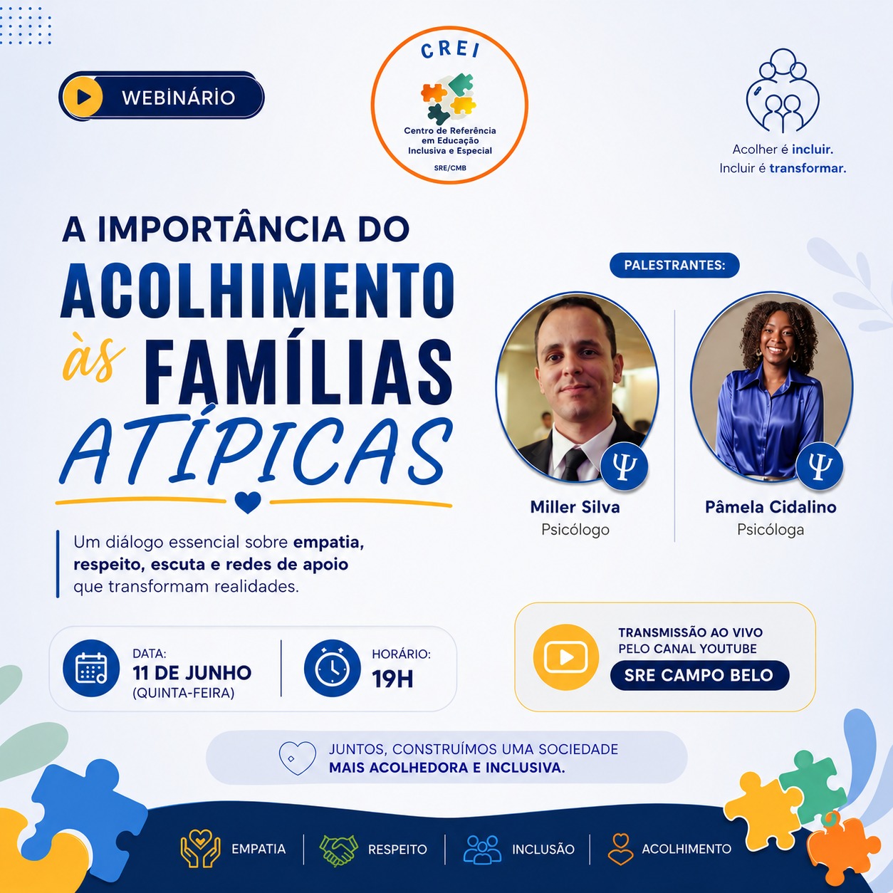 LIVE: A Importância do Acolhimento às Famílias Atípicas
