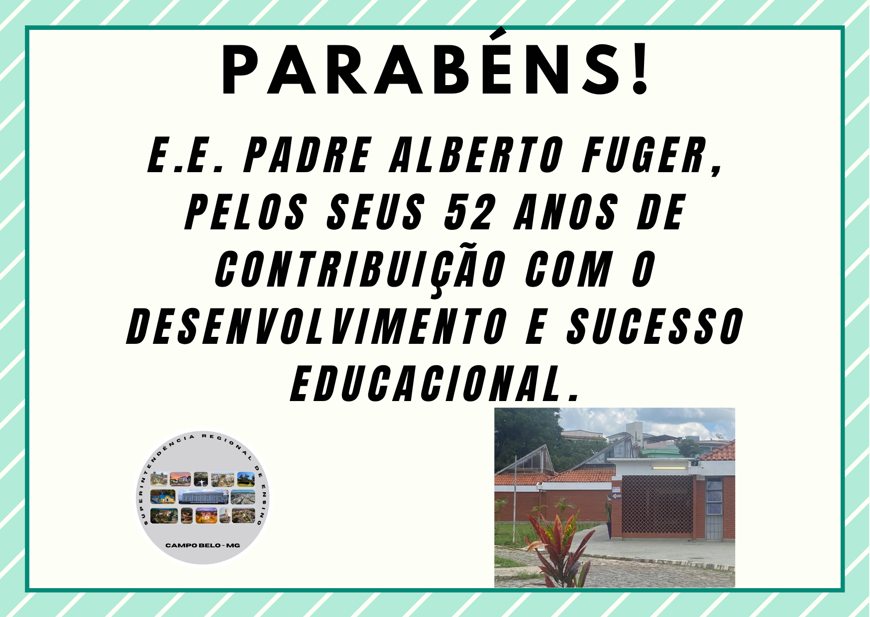 Parabéns!